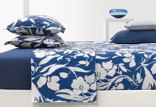 Parure lenzuola / CORDUSIO 7517 - blu - Matrimoniale