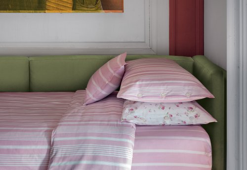 completo lenzuola / MARTIN 8395 / var.0005 - rosa - Piazza e mezza