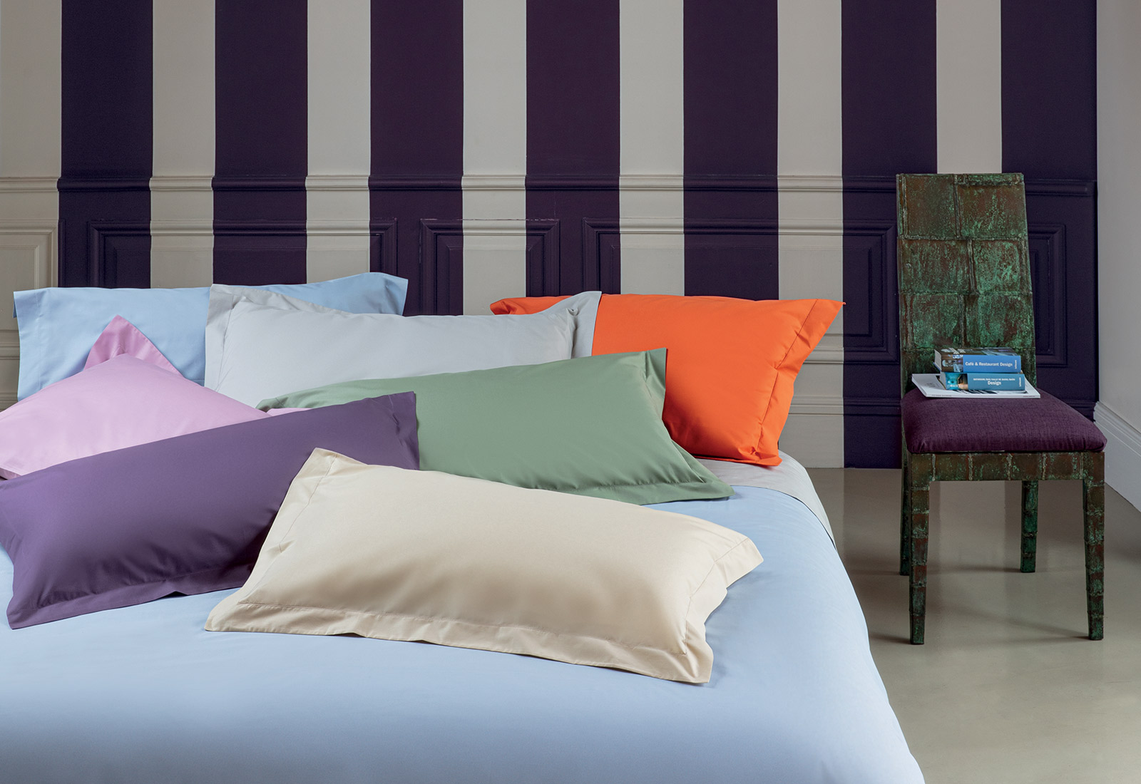 Lenzuolo Matrimoniale In Percalle 50% Cotone 50% Poliestere – 180 Fili, Varie Taglie E Colori (King, Ivory)